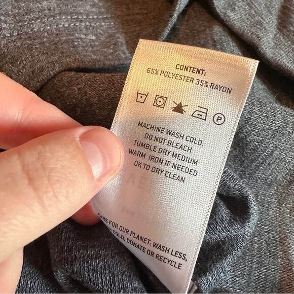 Level Ten LS Knit Long Sleeve Crewneck Tee Shirt in Navy Blue Sz S NEW‎ - Picture 4 of 6